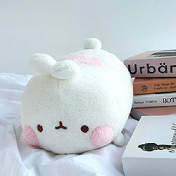  몰랑 하트설기 인형 35cm (화이트)