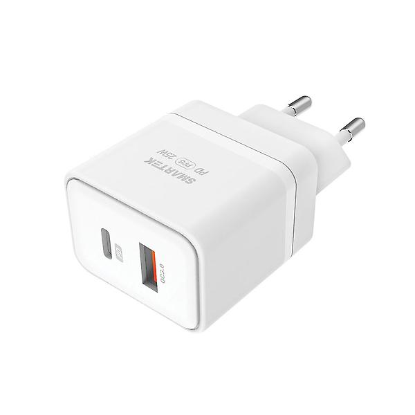  스마텍 25W PD&PPS 2포트 초고속 충전기 STPD-D25