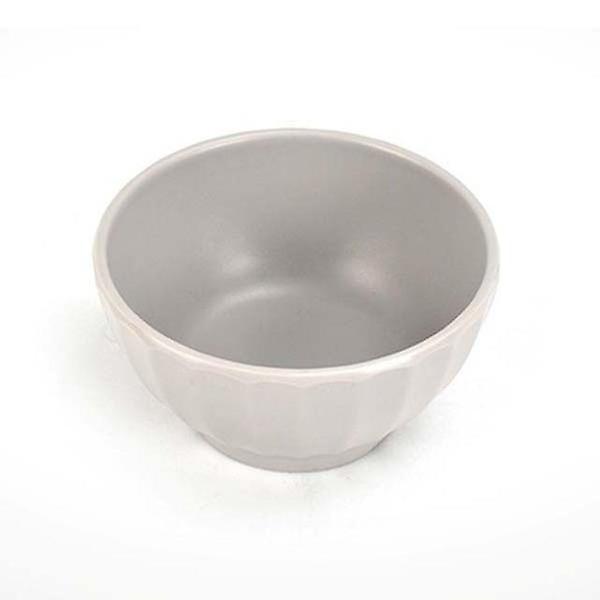  물결 밥그릇 멜라민 밥공기 식당 죽그릇 식혜볼 그릇A