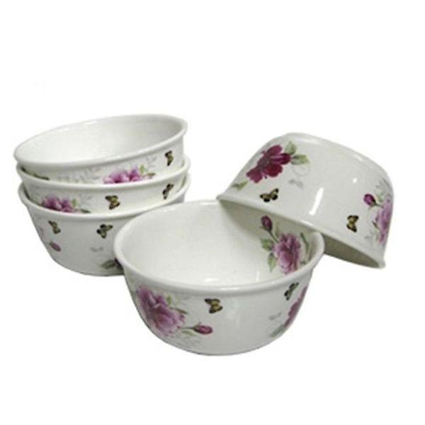  본차이나 밥공기 밥그릇 공기 식기 그릇 세트 5개