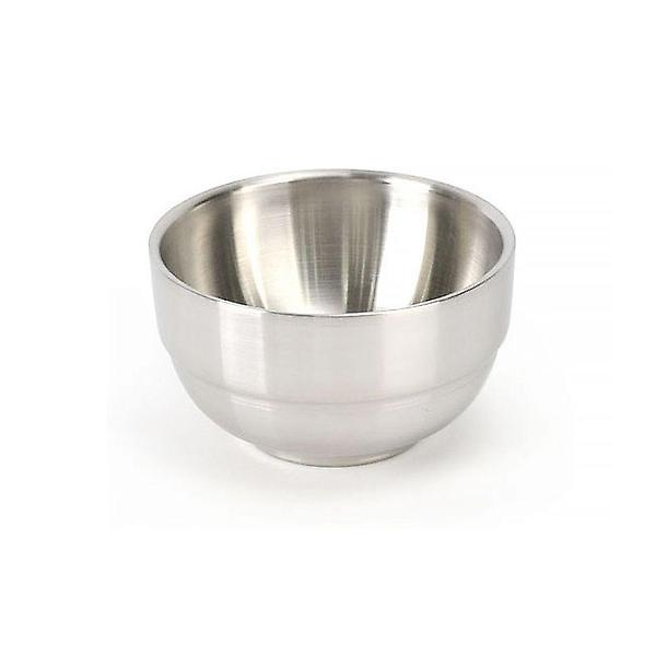  샤틴 이중죽그릇 업소용 스텐밥그릇 스텐공기-소