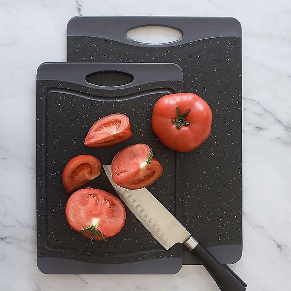  프리첸 사각(대) 마블도마 블랙 양면 논슬립