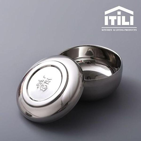  이중 합식기 밥그릇 밥주발 업소용 밥공기 유광