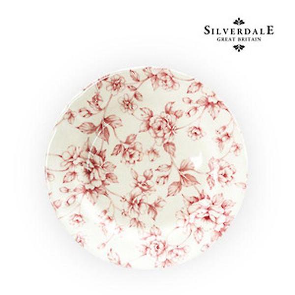  (Silverdale 실버데일) 데프트 플로랄 핑크 대접시