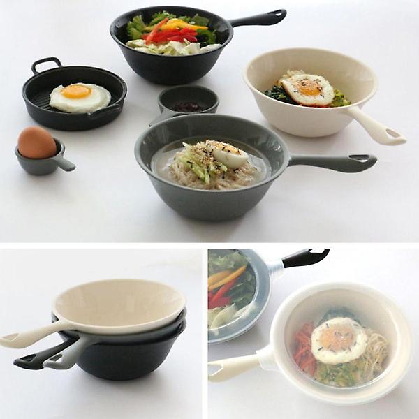  니본 라면 우동 면기 (뚜껑 세트) 비빔밥 냉면 그릇