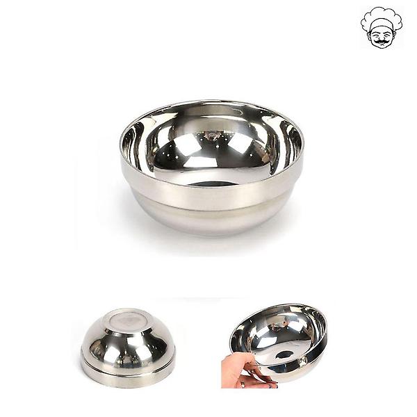  디럭스 보온탕기 이중냉면기 스텐대접 소