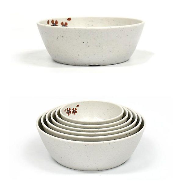  멜라민 한정식 대접 국그릇 후식볼 15.4x5.5cm 3호