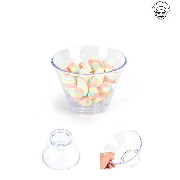  PC 투명 빙수볼 플라스틱 아이스크림볼 중