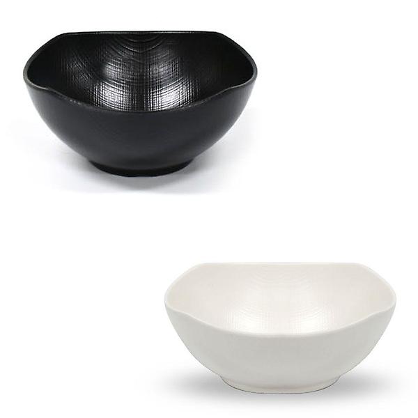 멜라민 한정식 대접 탕그릇 소면그릇 16.6cm 5호 크림