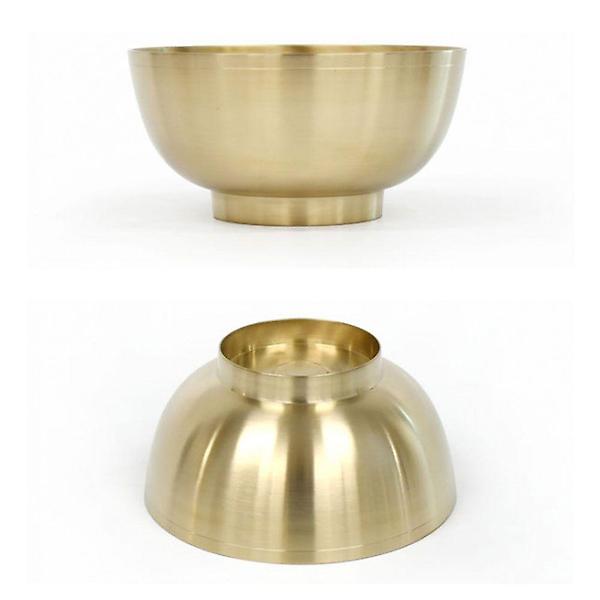  방짜유기 면기 물회 비빔밥 그릇 냉면그릇 19.5cm 5호