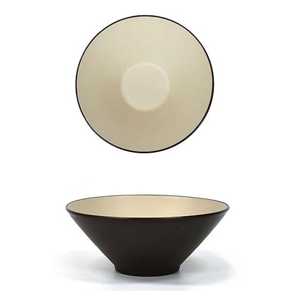  투톤 멜라민 일식 면그릇 짬뽕 우동 그릇 25.5cm 2호
