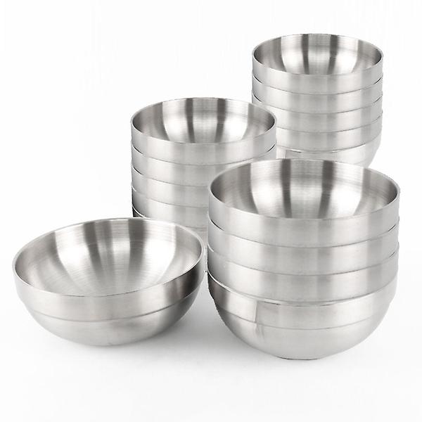  샤틴 스텐 이중 탕기 21cm 15개