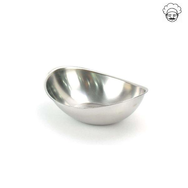  스텐 타원볼 그라탕 샤틴소스볼 카레그릇 10cm