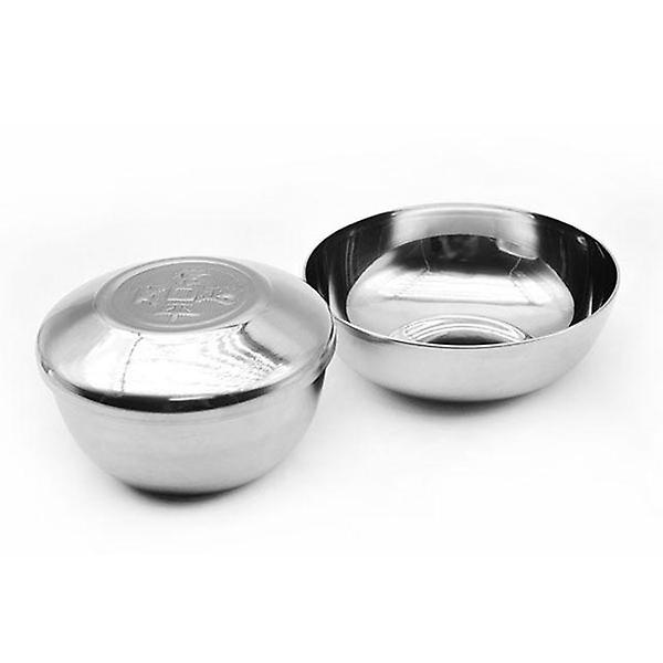  스텐 밥그릇 국그릇 밥주발 대접 이중 한식기 세트 대