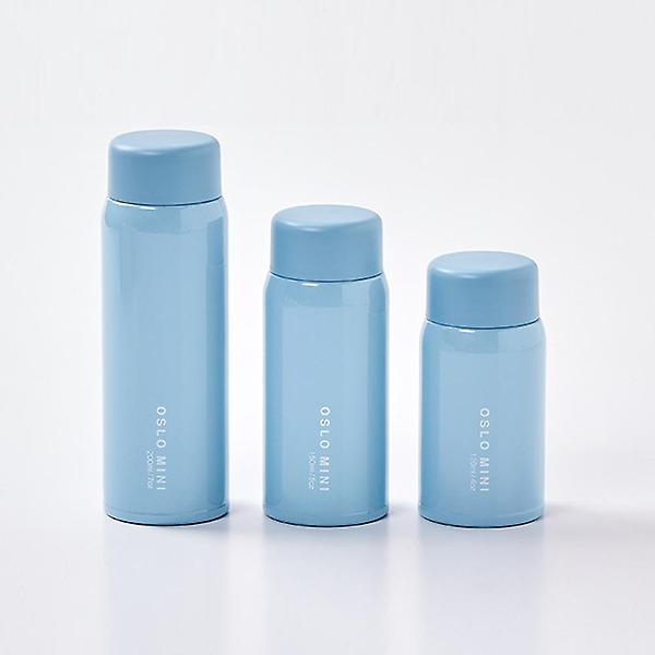  오슬로 미니 텀블러 200ml 스카이블루 보온보냉 물병