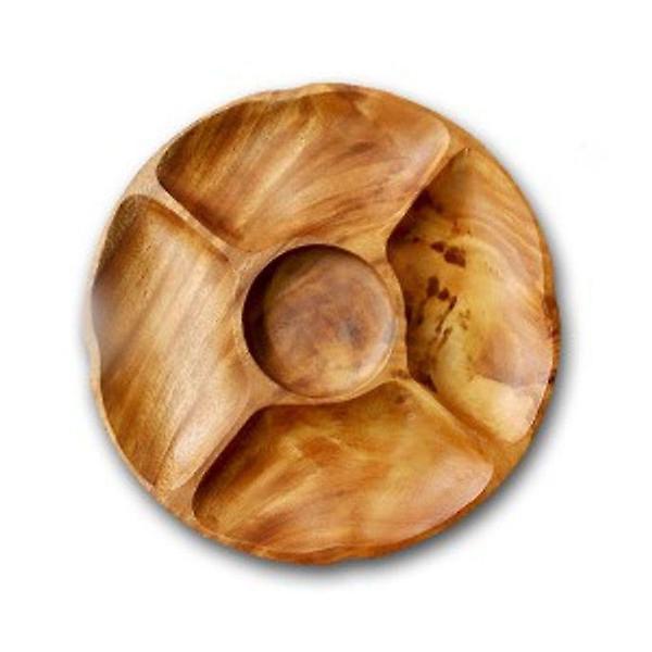  나눔 접시 홀 5절 원형 앞접시 안주접시 소스볼 그릇