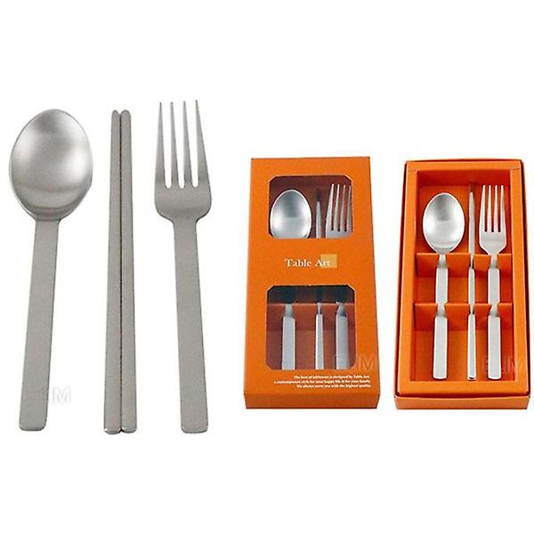  스마트 어린이 양식기세트 수저 포크 젓가락 세트 3종