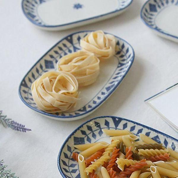  디저트접시로 좋은 메이사 사각 접시 4P세트