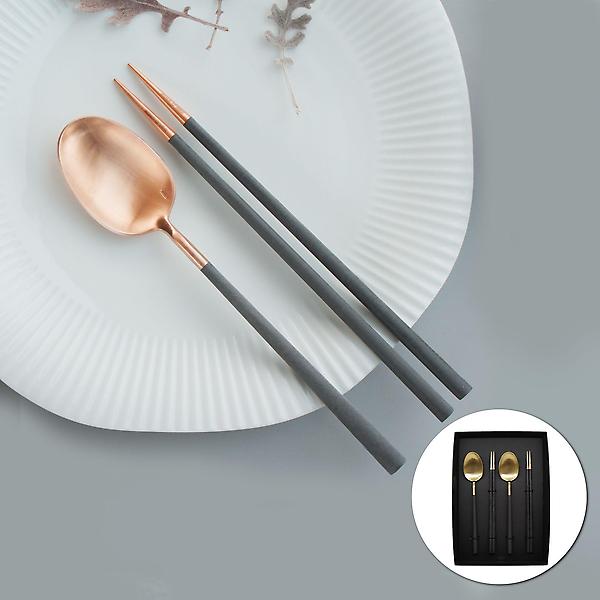  (사은품)벨로아이녹스 커트러리 그레이 로즈골드