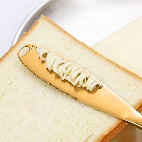  엠프러스 버터나이프 2P세트 버터스프레더 골드블랙