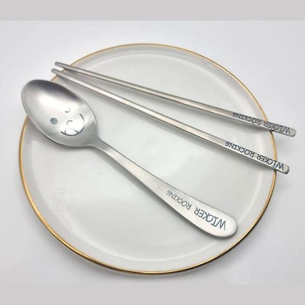  윙커 어린이 수저 세트 숟가락 젓가락 스푼 스텐