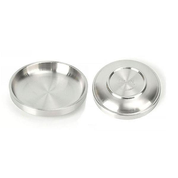  스텐 리린 이중찬기 원형찬기 스텐반찬접시-4호