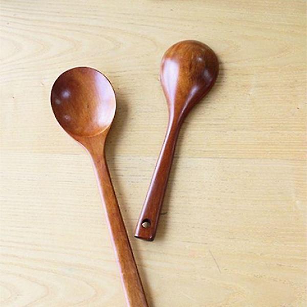  조리부분이 넓어서 편한 로즈우드 요리스푼 2size