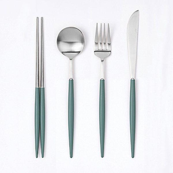  보겐 에펠 샤틴 올리브 프리미엄 디너 디저트 포크