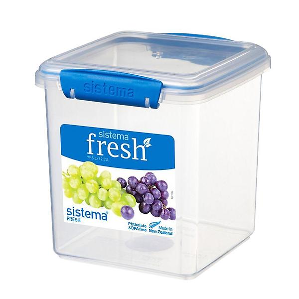  (사은품)시스테마 프레쉬 블루 쿠키통 2.35