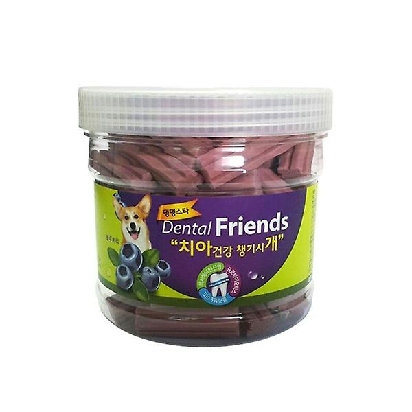  댕댕스타 덴탈 프랜드 300g(블루베리) 치석껌 간식