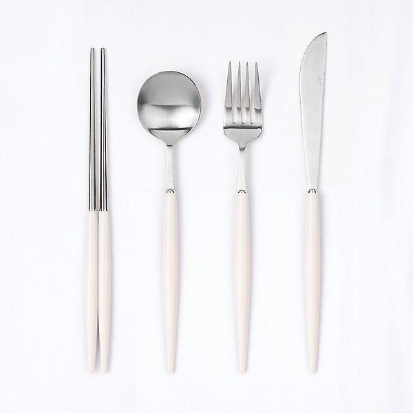  보겐 에펠 샤틴 화이트 프리미엄 진공 젓가락 저분