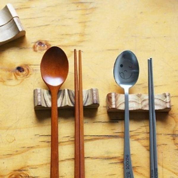  레벤호프 우드 수저받침 4P세트