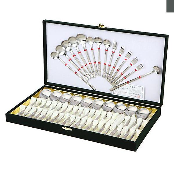  블랙로즈수저세트 티스푼세트 디저트스푼 선물세트