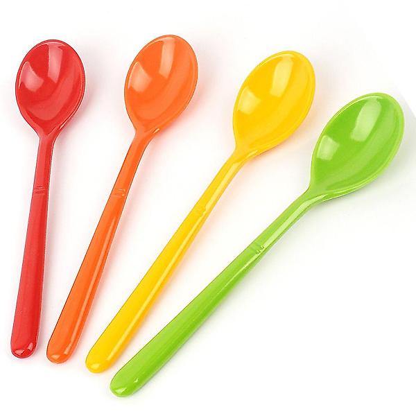  국산 멜라민 스푼 10P 커피 티스푼 요거트 미니 스푼