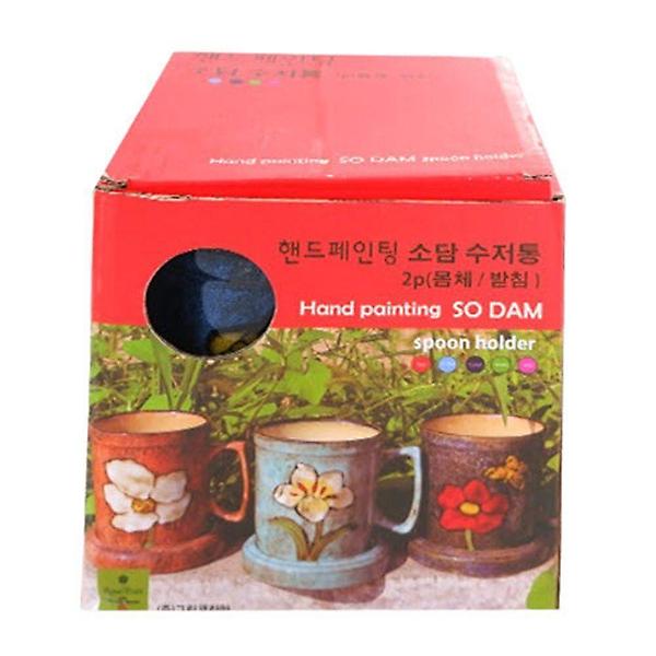  소담 수저통(코발트)