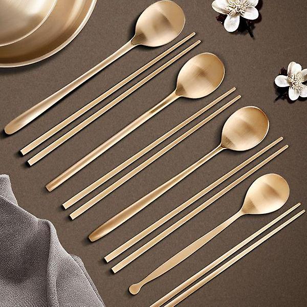  수저 1인세트 방짜유기 젓가락 숟가락 부부 티포크 놋