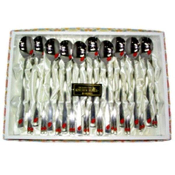  수저 세트 스푼 숟가락 젓가락 커트러리 낙엽 10개