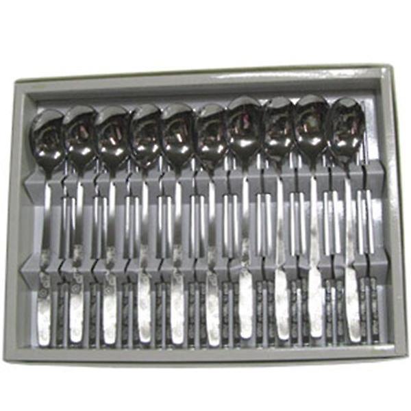  수저 세트 스푼 숟가락 젓가락 커트러리 백화 10개