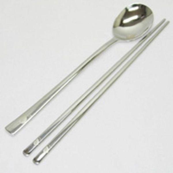  수저 세트 스푼 숟가락 젓가락 커트러리 잎새 10개