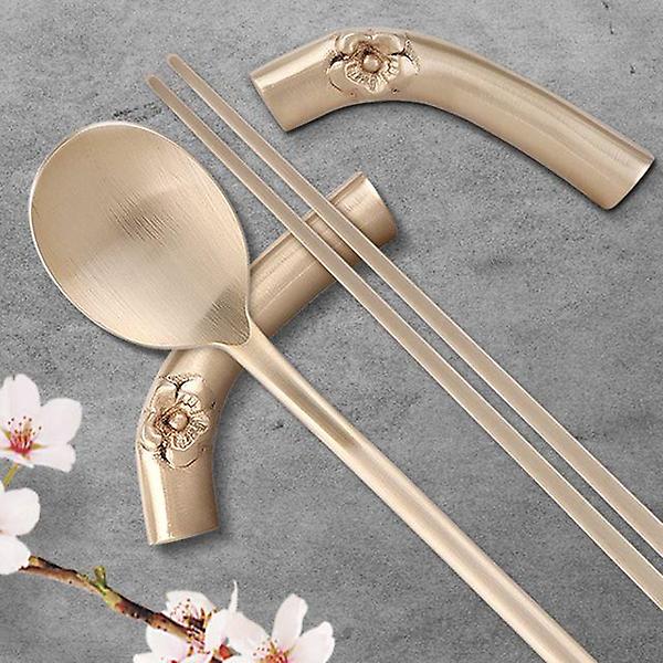  수저받침 1p 방짜유기 고급젓가락 받침대 숟가락 스푼