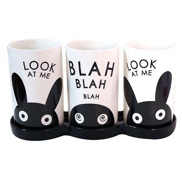  푸코 래빗 3구 수저통