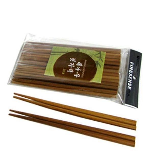  화인센스 대나무 젓가락 20세트 우동 튀김 라면 식기