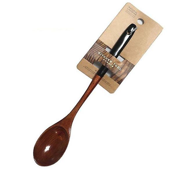  카멜 요리 스푼 원목 수저 옻칠 볶음 스푼 주걱 28cm