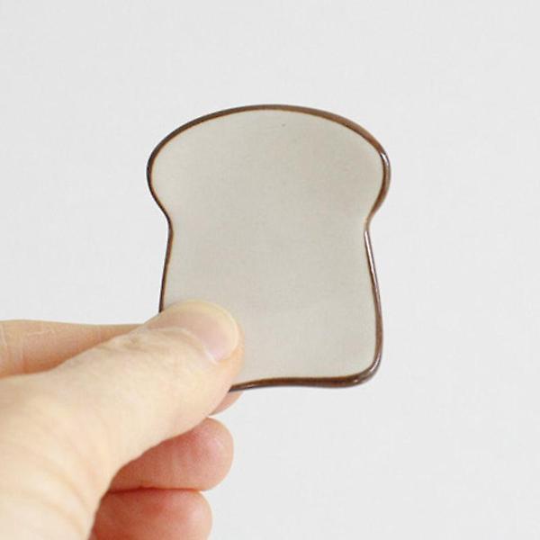  식빵모양 미니 수저 받침 5p 도자기 인테리어 소품