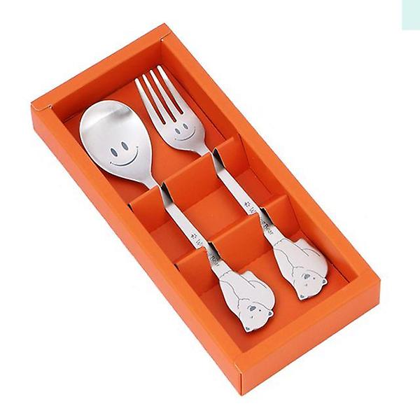  윙킹베어2종 유아수저세트 티스푼세트 선물세트