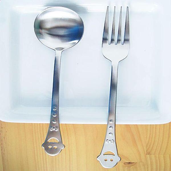  스마일 파스타 스푼 파스타 포크