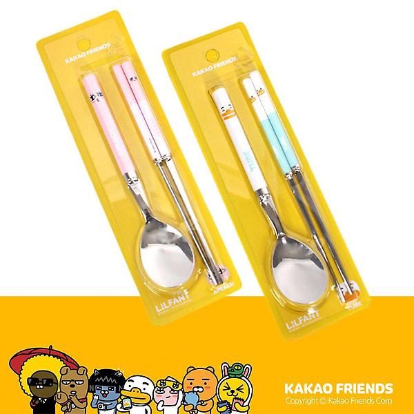  카카오프렌즈 심플 카카오 수저젓가락세트 카카오