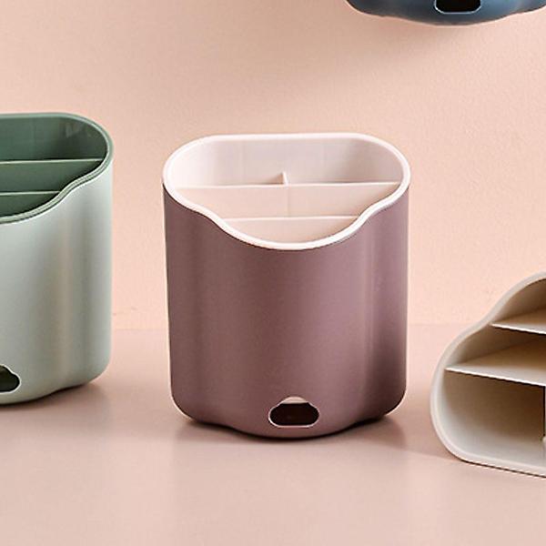  접착식 PP 물빠짐 수저통 2p세트 젓가락 숟가락 꽂이