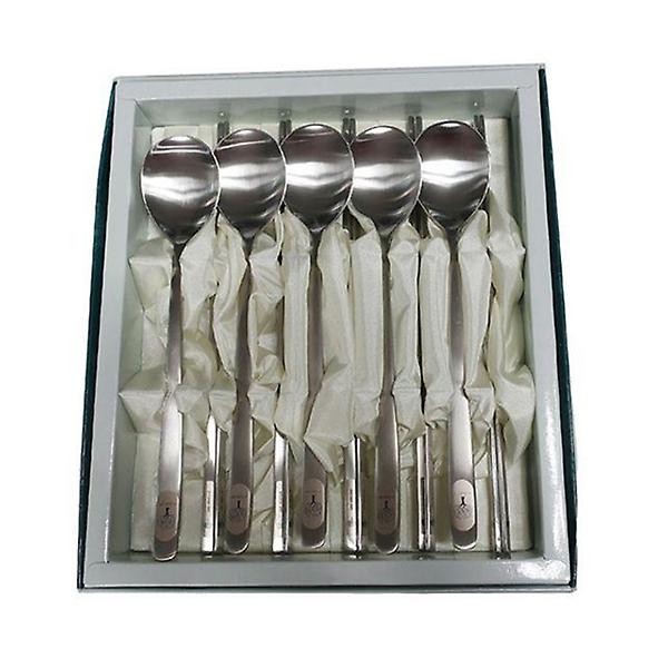  키친아트 수저세트 커트러리 수저 젓가락 세트 5인