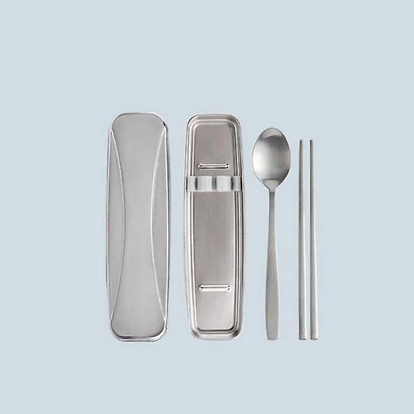 스텐 숟가락 젓가락 수저 케이스 세트